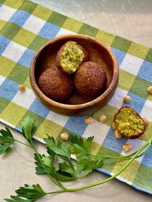 Falafel at Oh My Fries in Los Angeles