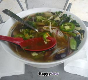 Vegan Pho at Jenni's Noodle House - S Shepherd in Houston