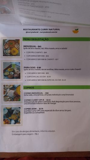  at Curry Natural in Sao Paulo