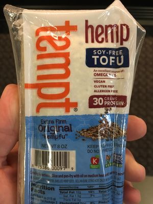 Soy-free tofu at Honest Weight Food Co-op in Albany