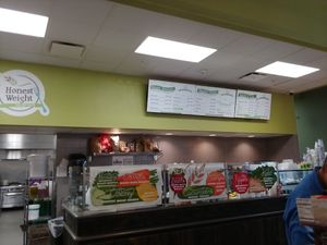 Juice/coffee bar at Honest Weight Food Co-op in Albany