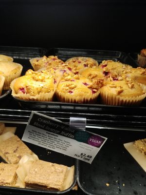 Cranberry Muffin at Honest Weight Food Co-op in Albany