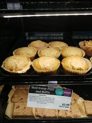Orange Poppy Seed Muffin at Honest Weight Food Co-op in Albany