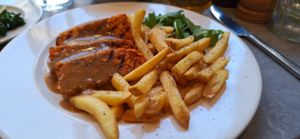 Tempeh Steak with Free Flow Frites at Cote - Newcastle in Newcastle Upon Tyne