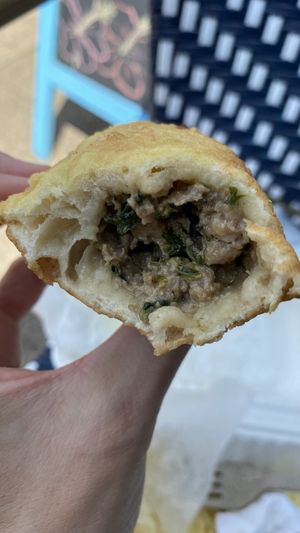 Impossible and spinach hand pie   at ShadoBeni in Pittsburgh