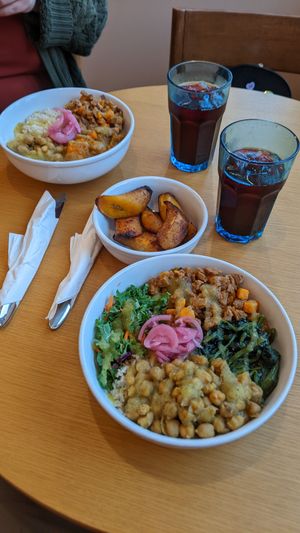 Plantains were insanely good 😋🤯 at ShadoBeni in Pittsburgh