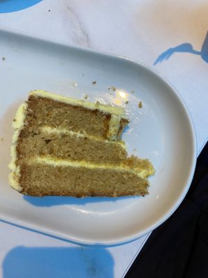 Lemon cake  at Hamilton's Tea House in Farnham