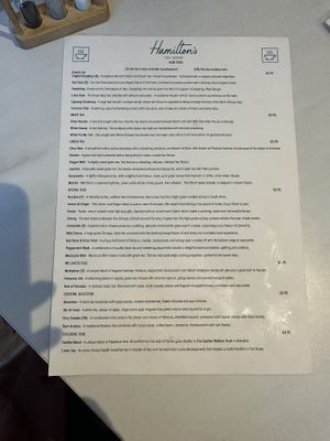   at Hamilton's Tea House in Farnham