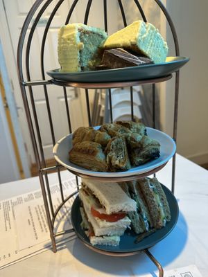   at Hamilton's Tea House in Farnham