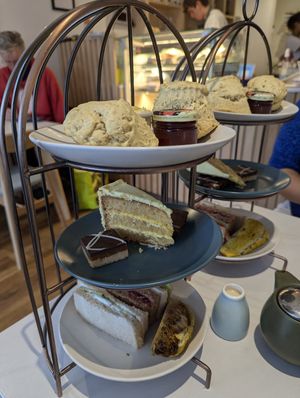 Afternoon tea at Hamilton's Tea House in Farnham