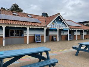   at Wells Beach Cafe in Wells-next-the-sea