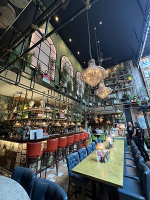 The restaurant   at Bill's in Manchester