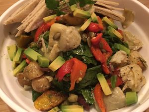 California salad at Pure and Whole - JingAn in Shanghai