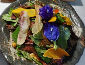 kashmir organic salad at Kashmir in Taguig