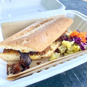 Mushroom Cheesesteak   at La Jenelle Natural Cafe in Oxnard