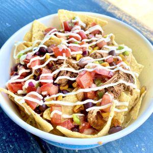 Nachos   at La Jenelle Natural Cafe in Oxnard