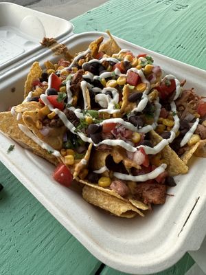 Nachos  at La Jenelle Natural Cafe in Oxnard