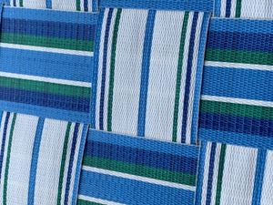 Waterproof and weatherproof seating.  at La Jenelle Natural Cafe in Oxnard