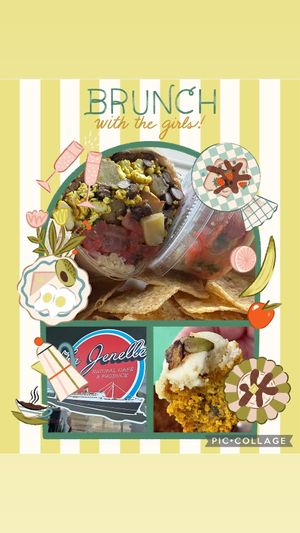 Brunch! #Veganuary at La Jenelle Natural Cafe in Oxnard