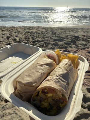 Burrito  at La Jenelle Natural Cafe in Oxnard