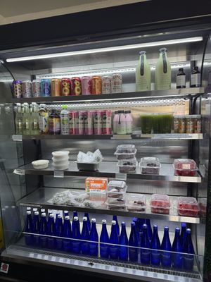 Cold foods and beverages   at La Jenelle Natural Cafe in Oxnard