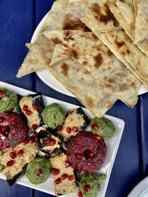 Phkali and Lobiani  at Nektari in Tskaltubo