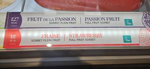 Vegan flavours at Amorino in Carcassonne