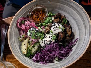 Mushroom bowl at Public House Selvä Pyy in Aekaeslompolo