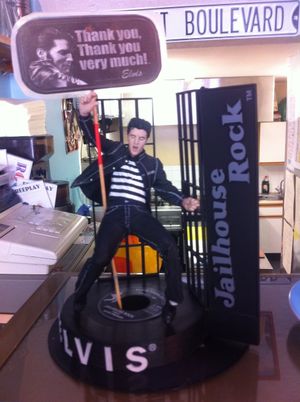 Elvis is in the building! at Rock Ola in Brighton