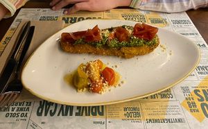 Melanzane croccanti   at Distrito Vegano Invernadero in Madrid