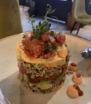 Tartar  at Distrito Vegano Invernadero in Madrid