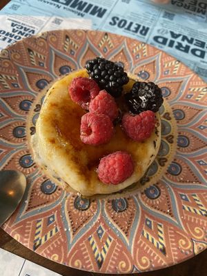 Tarta de queso  at Distrito Vegano Invernadero in Madrid