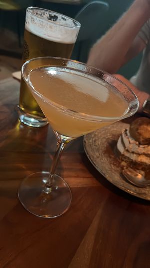 Margarita cocktail  at Distrito Vegano Invernadero in Madrid