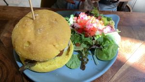   at Distrito Vegano Invernadero in Madrid