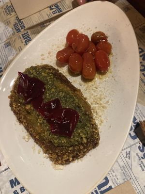 Melanzane crocanti  at Distrito Vegano Invernadero in Madrid