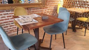 Interior at Distrito Vegano Invernadero in Madrid