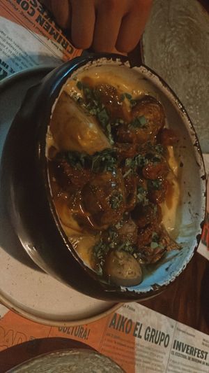  Patatas criollas at Distrito Vegano Invernadero in Madrid