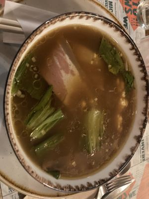 Ramen  at Distrito Vegano Invernadero in Madrid