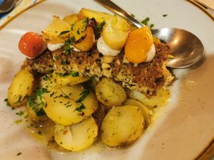 Vacalao at Distrito Vegano Invernadero in Madrid