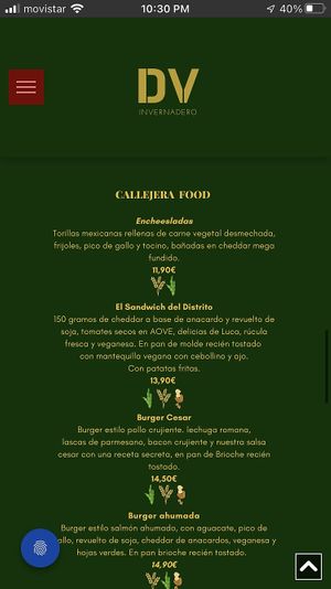   at Distrito Vegano Invernadero in Madrid