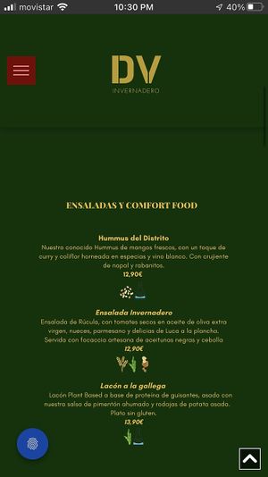   at Distrito Vegano Invernadero in Madrid