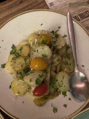 vacalao  at Distrito Vegano Invernadero in Madrid