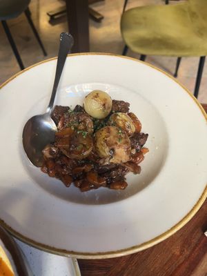 Potatoes  at Distrito Vegano Invernadero in Madrid