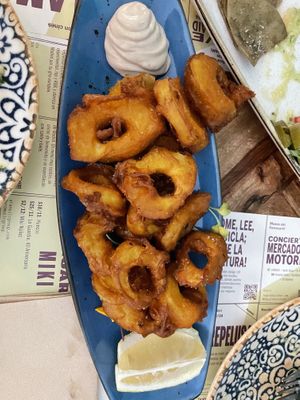 Calamates espectaculares  at Distrito Vegano Invernadero in Madrid