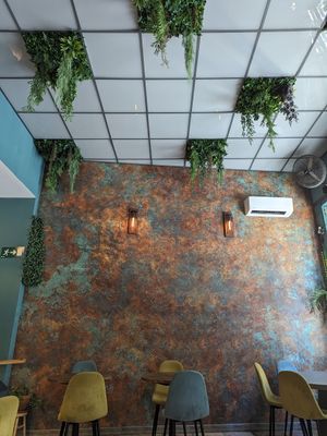 Interior at Distrito Vegano Invernadero in Madrid