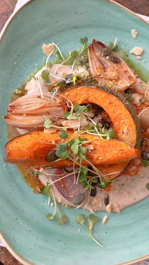 Calabaza at Distrito Vegano Invernadero in Madrid