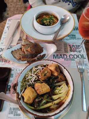 #Veganuary at Distrito Vegano Invernadero in Madrid