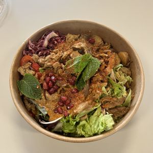 Vegan kebab bowl   at beets&roots - Prinzenstraße in Berlin