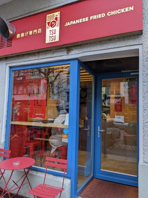 The restaurant from the outside at Tsu Tsu in Berlin