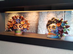 Decor at El Alebrije in Zurich